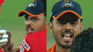 Watch: Nitish Rana and Digvesh Rathi's heated face off in Delhi Premier League 2025