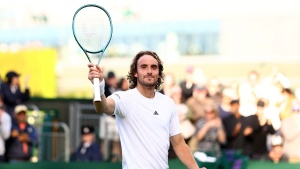 US Open: Tsitsipas' father warned for coaching from sidelines during 2nd round clash