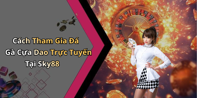 Cách Tham Gia Đá Gà Cựa Dao Trực Tuyến Tại Sky88